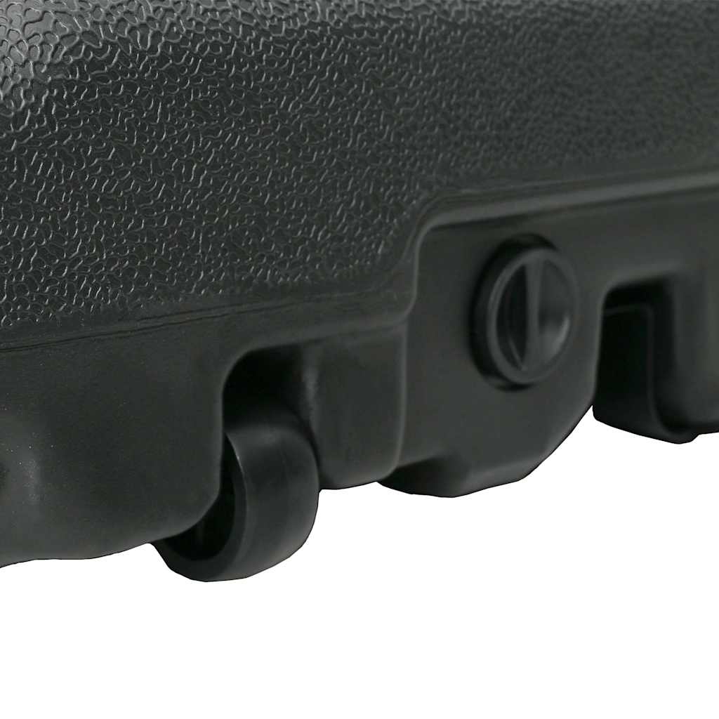 Utendørs parasollfot svart