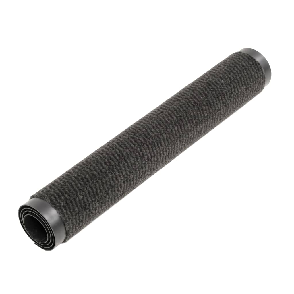 Støvkontroll dørmatte rektangulær tuftet 120x180 cm svart