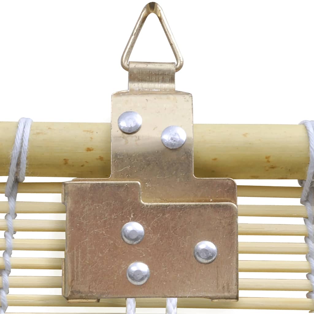 Rullegardin bambus 80x220 cm naturell