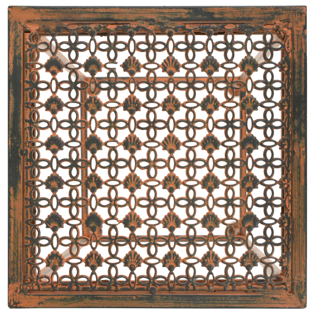 Blomsterstativsett 3 stk gammeldags metall rusten