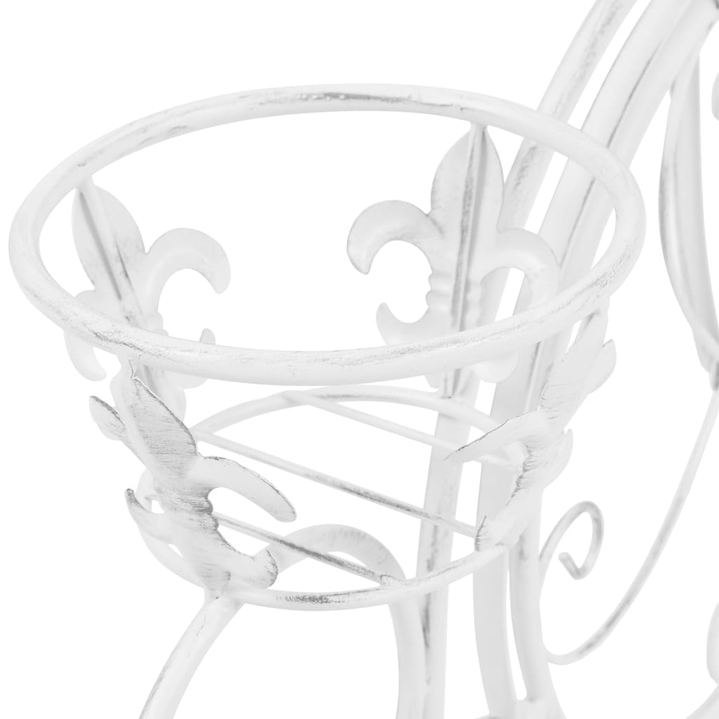 Blomsterstativ sykkelform gammeldags stil metall