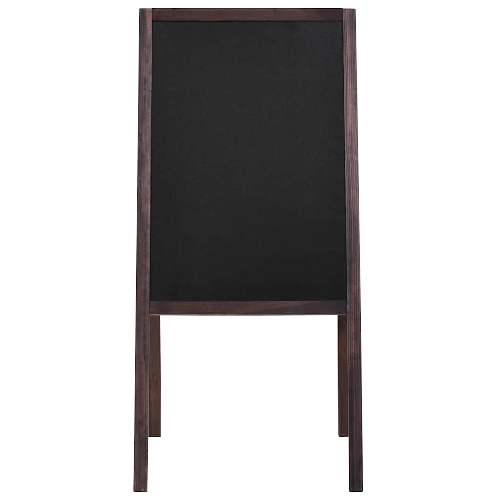 Dobbeltsidig tavle sedertre frittstående 40x60 cm
