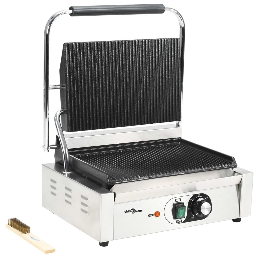 Paninigrill riflet 2200 W 43x30,5x20 cm