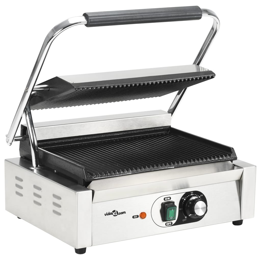 Paninigrill riflet 2200 W 43x30,5x20 cm