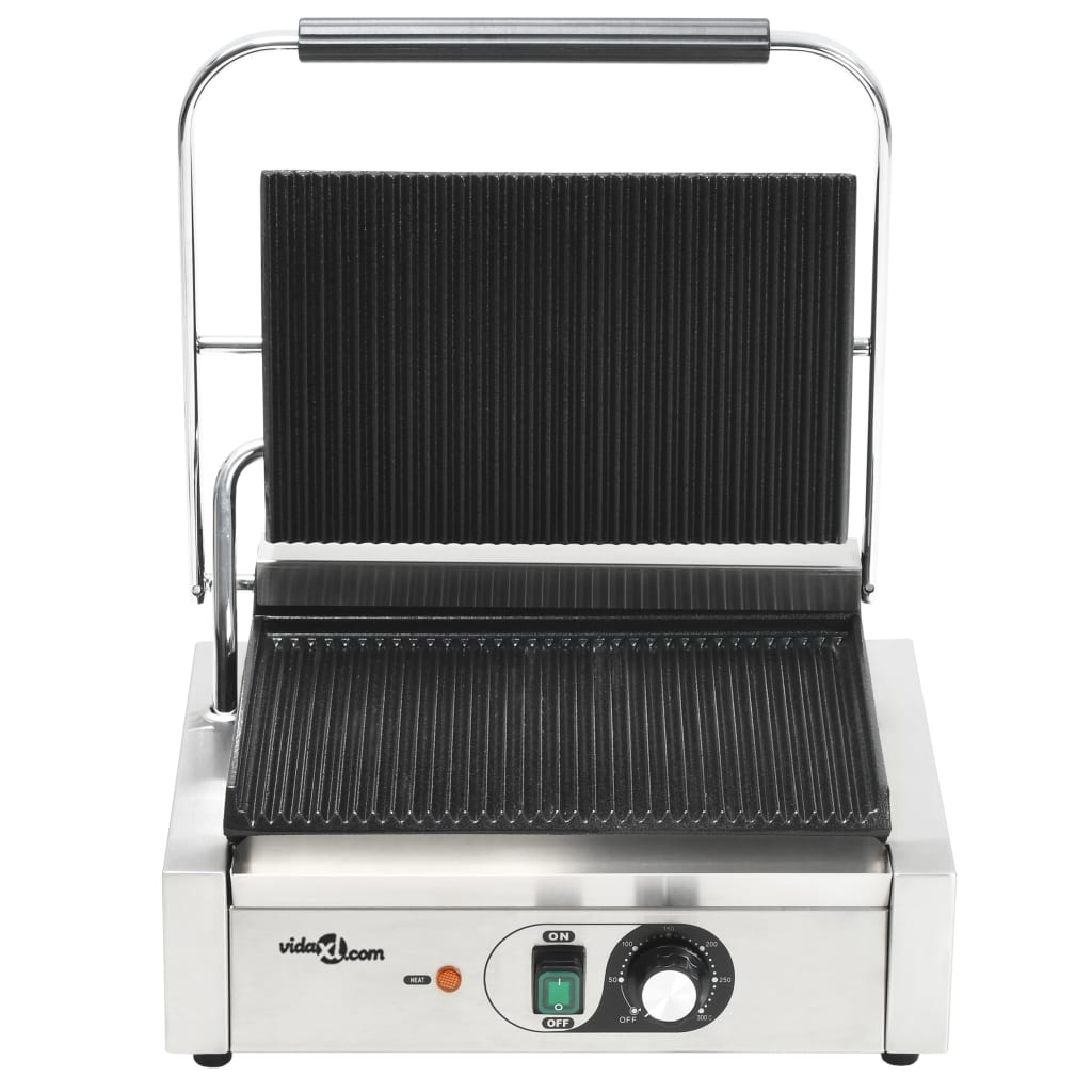 Paninigrill riflet 2200 W 43x30,5x20 cm
