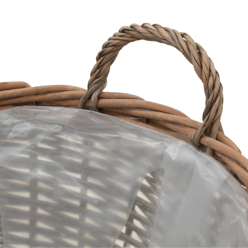 Høybed 4 stk flettekurv med PE-fôring