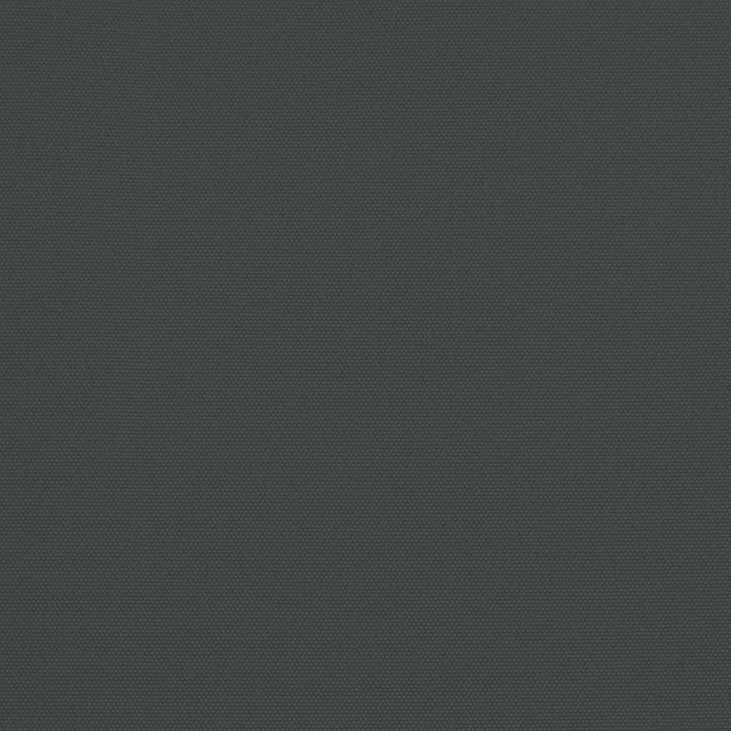 Parasoll med metallstang 300x200 cm antrasitt