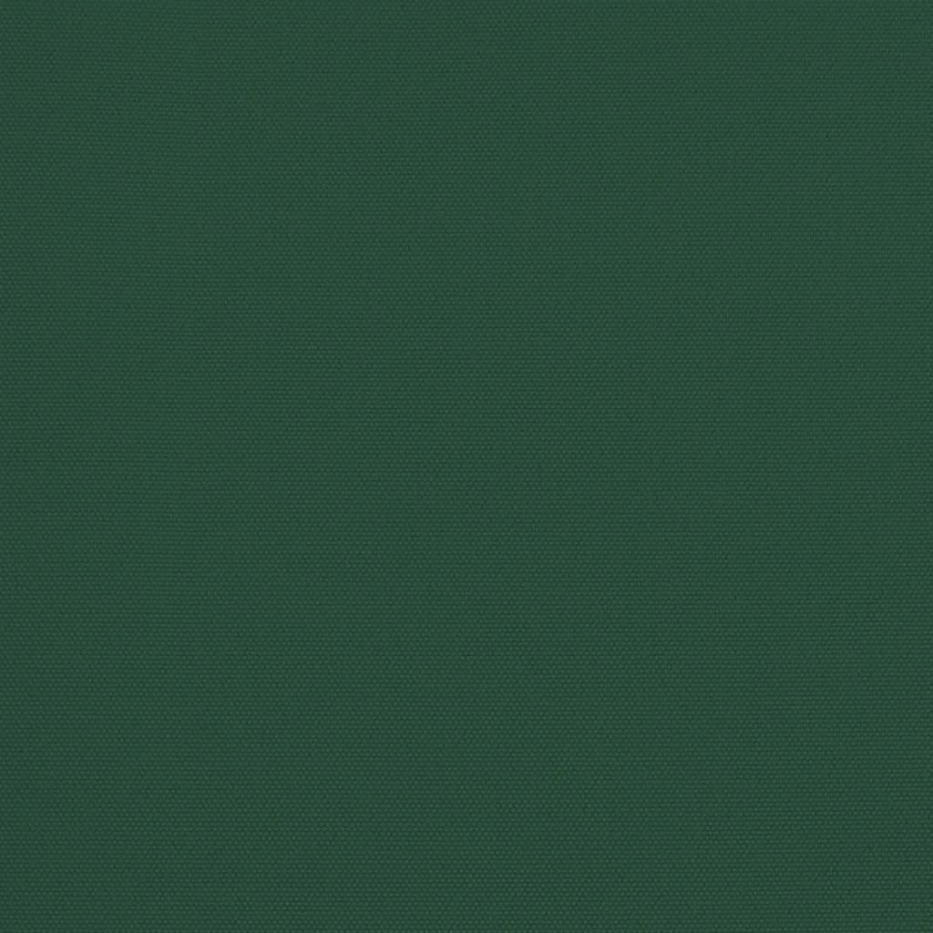 Hengende hageparasoll med LED-lys og metallstang 350 cm grønn