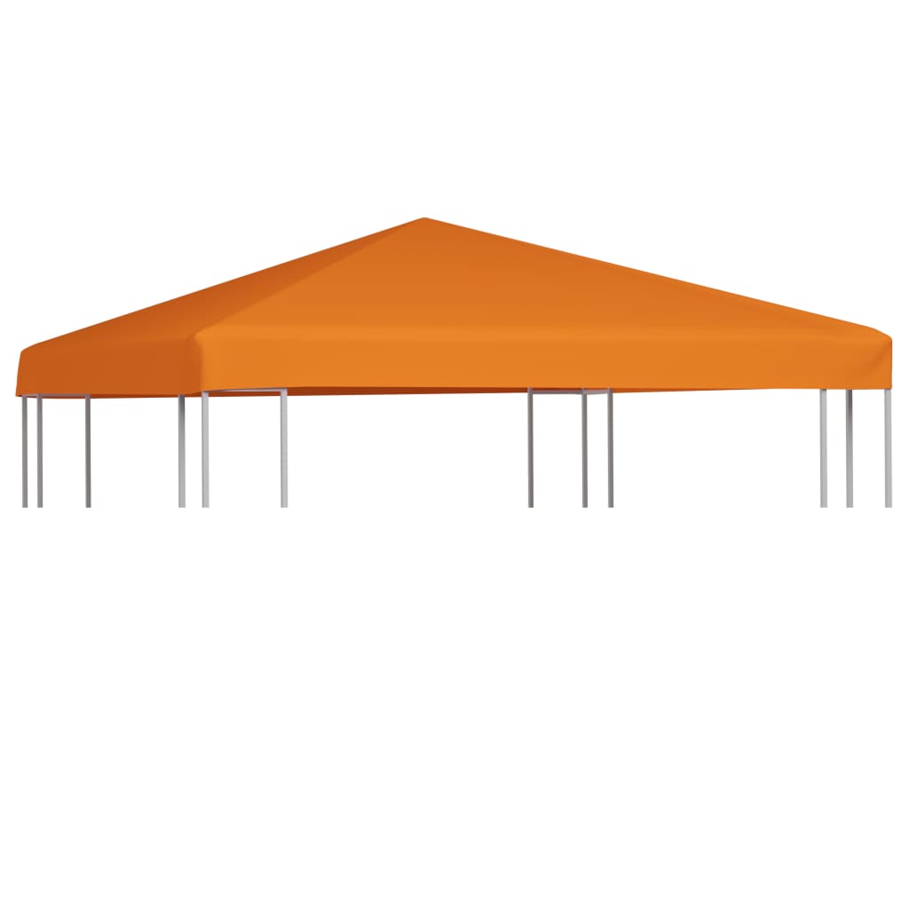 Toppduk til paviljong 310 g/m² 3x3 m oransje