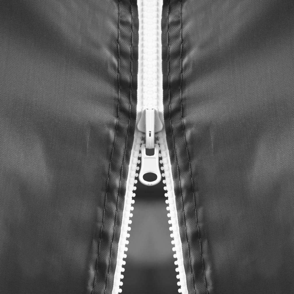 Sammenleggbart festtelt popup med 5 sidevegger 3x9 m antrasitt