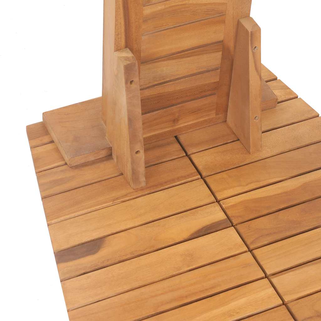 Hagedusj heltre teak 70x75x204 cm