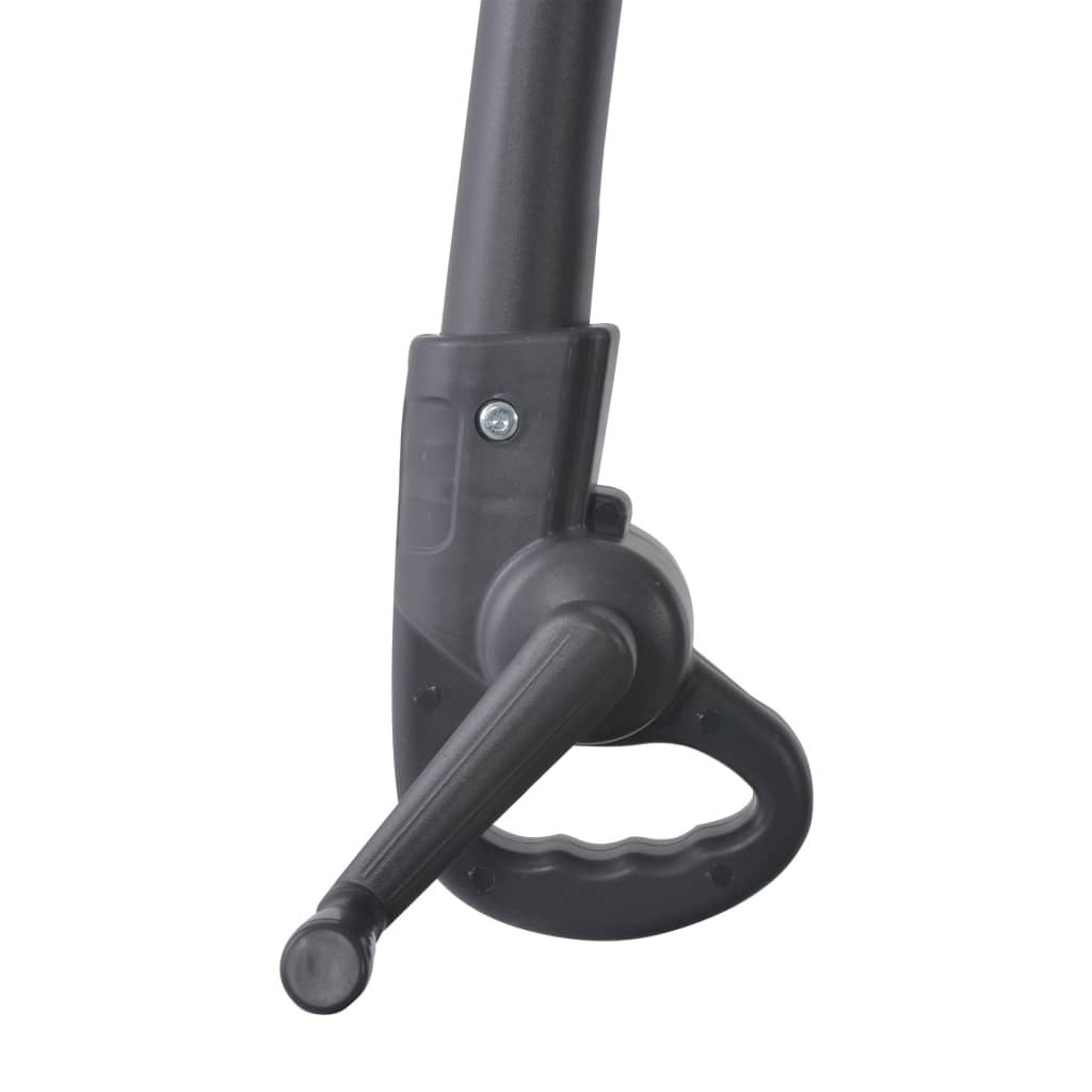 Hengende hageparasoll med stålstang 250x250 cm grønn