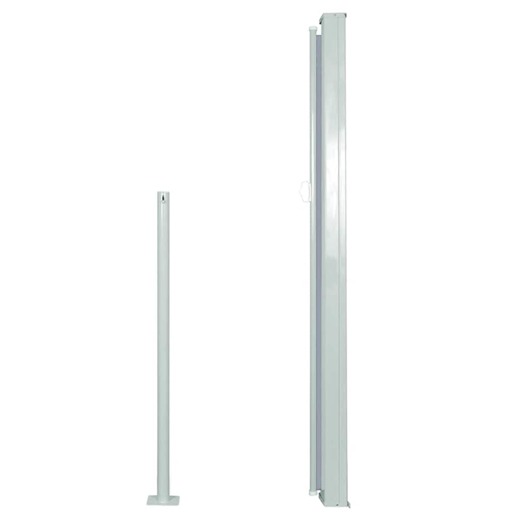 Uttrekkbar sidemarkise 140 x 300 cm grå