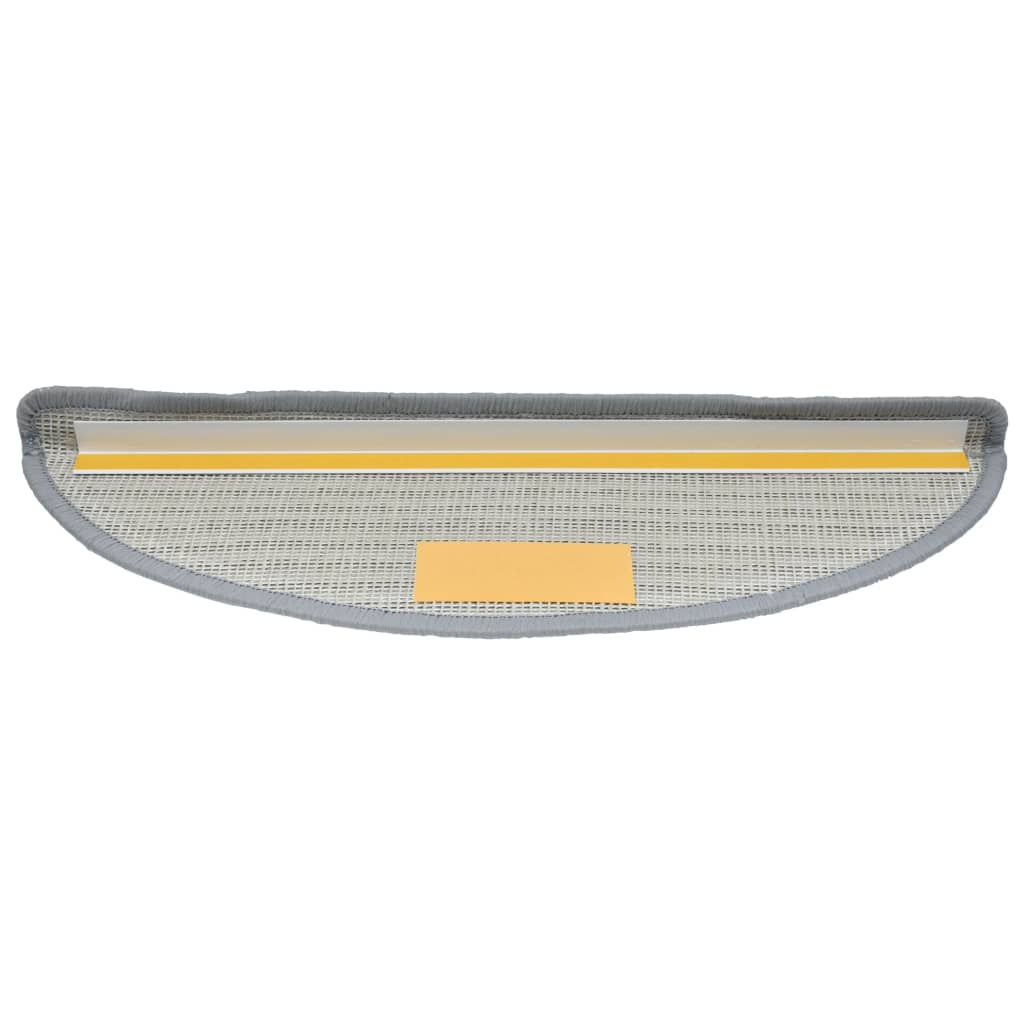 Trappetrinnstepper 15 stk grå 56x17x3 cm