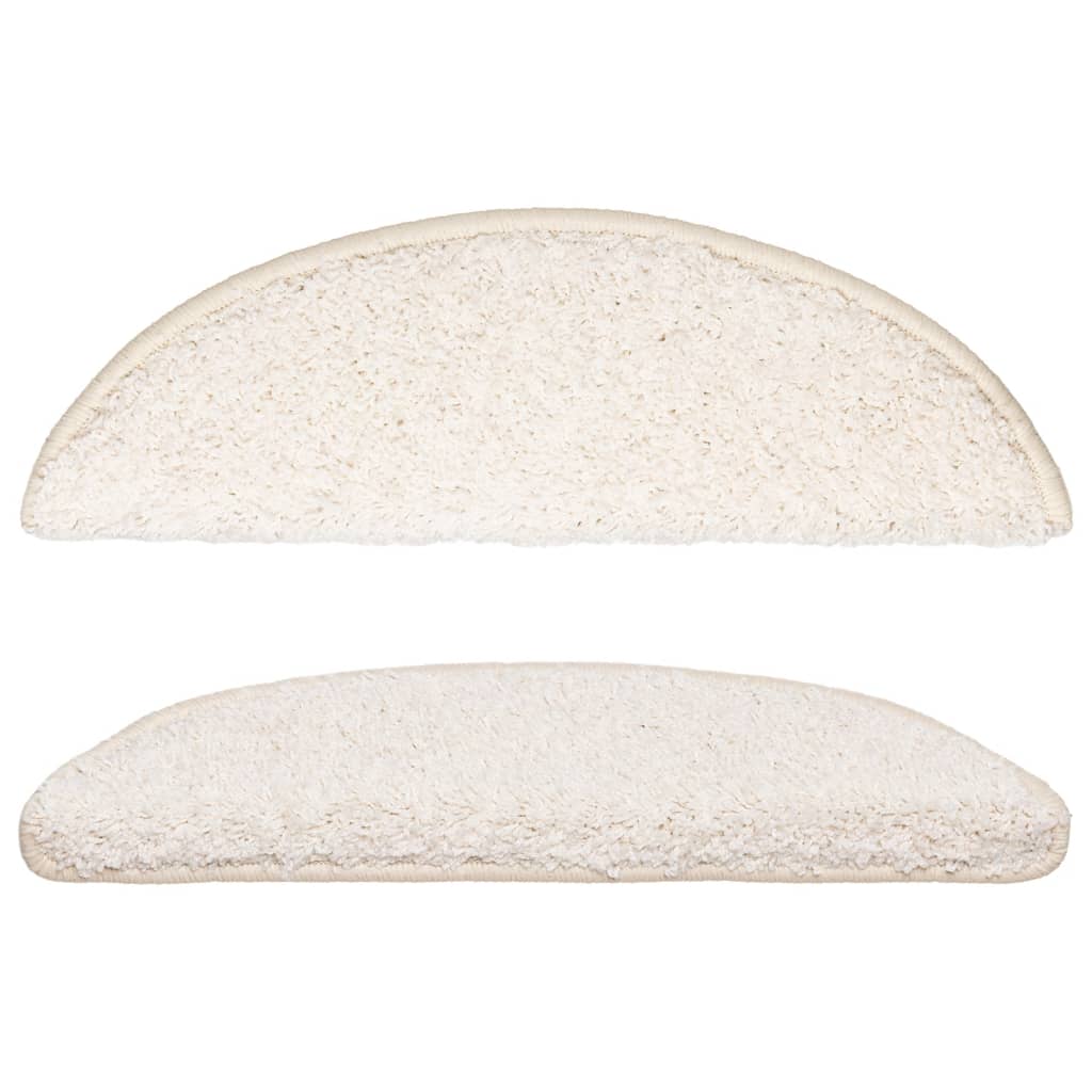 Trappetrinnstepper 15 stk hvit 56x17x3 cm