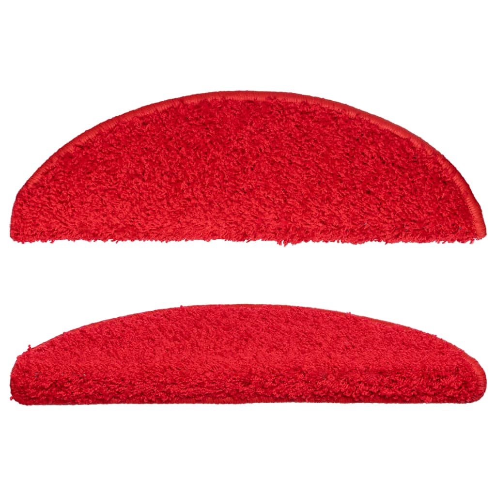 Trappetrinnstepper 15 stk rød 56x17x3 cm