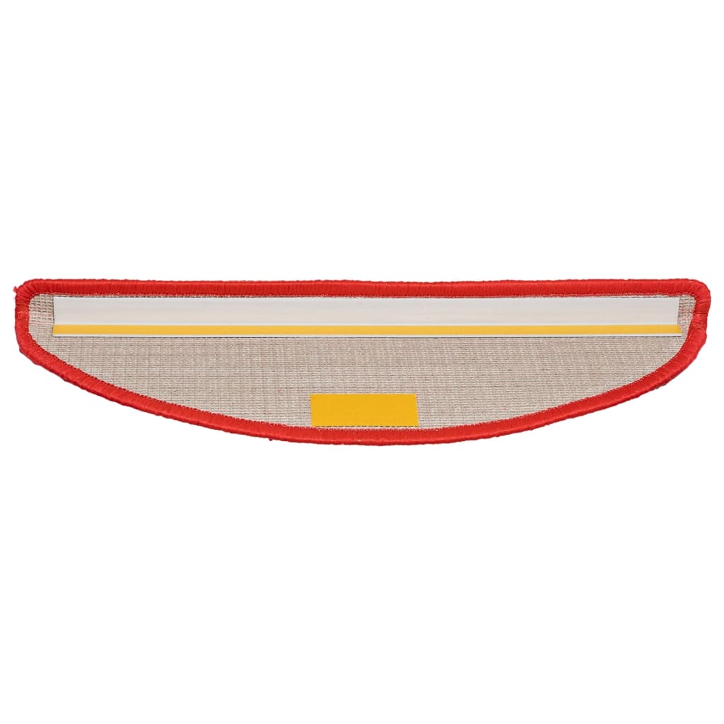 Trappetrinnstepper 15 stk rød 56x17x3 cm