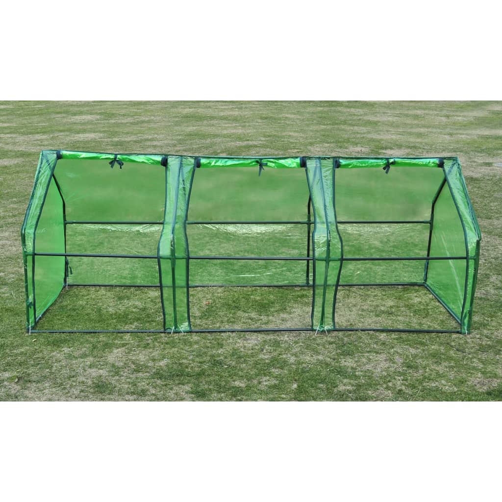 Drivhus med 3 dører