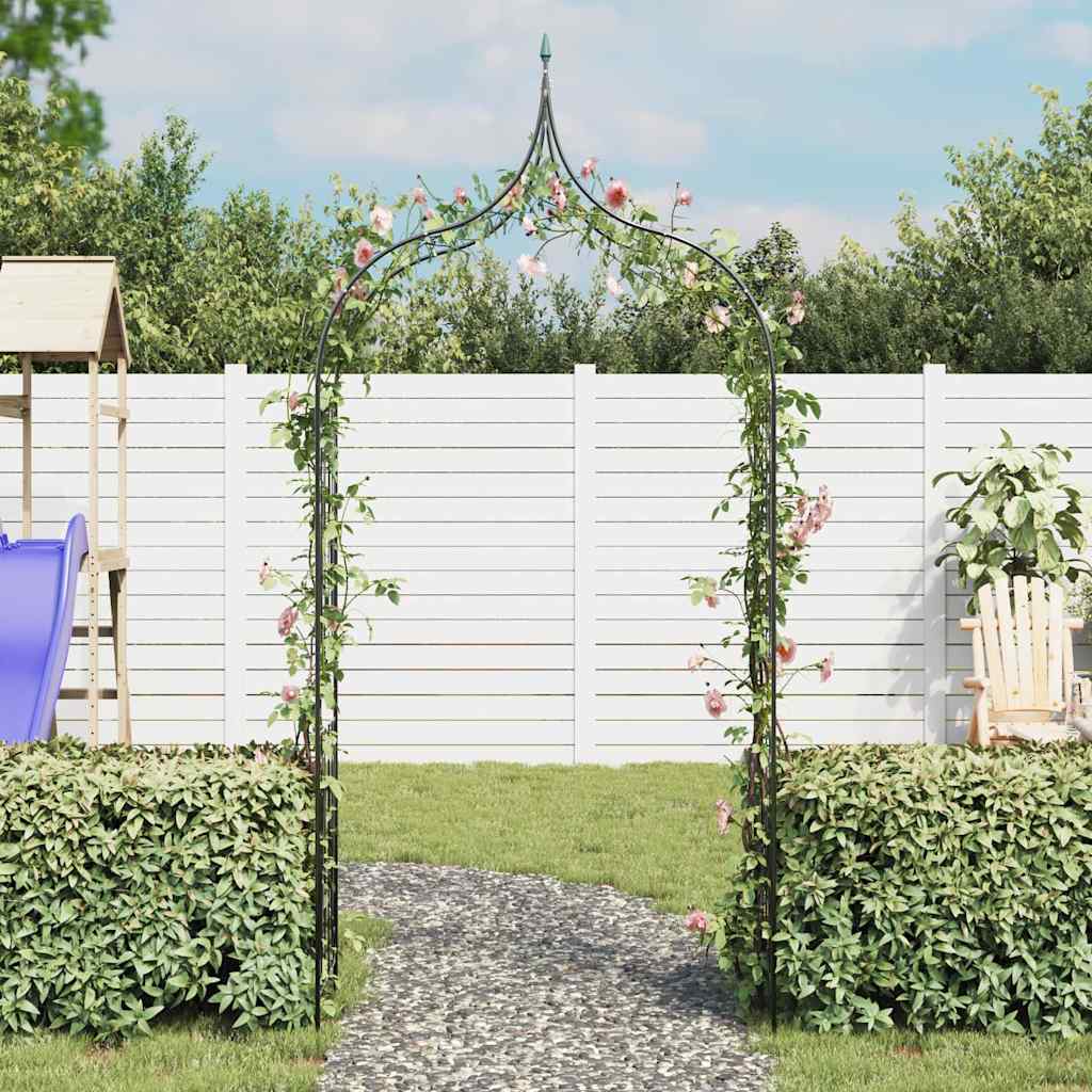 Hagebue med piggdesign for klatreplanter mørkegrønn