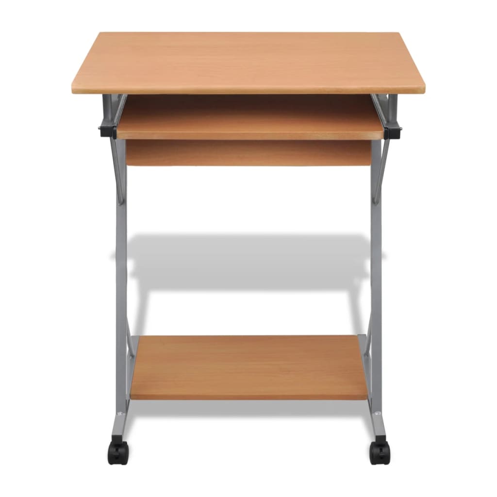 Datamaskin Skrivebord Brun Finish