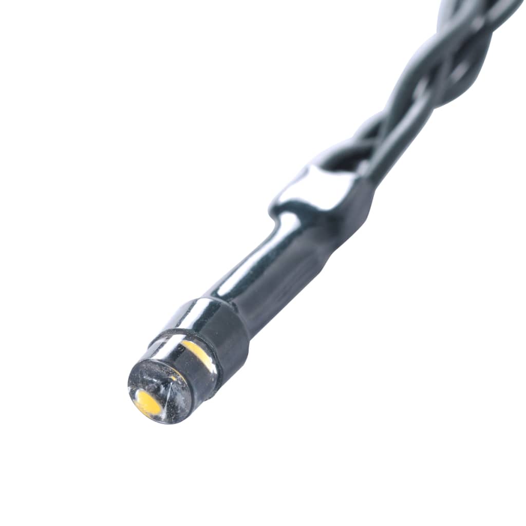 Soldrevet 24 LED Lysstreng, 3,8 m, 2stk