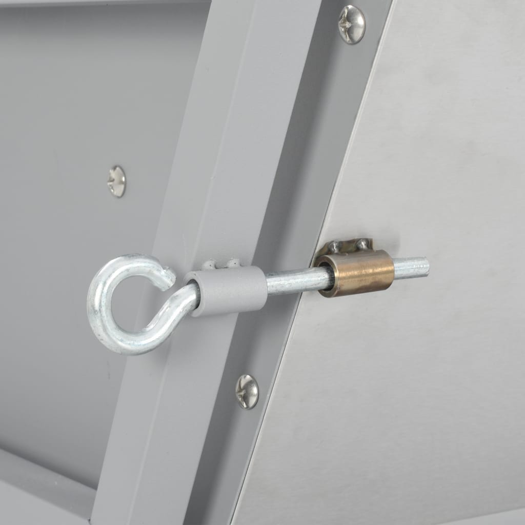 Grill med grillspyd jern og rustfritt stål