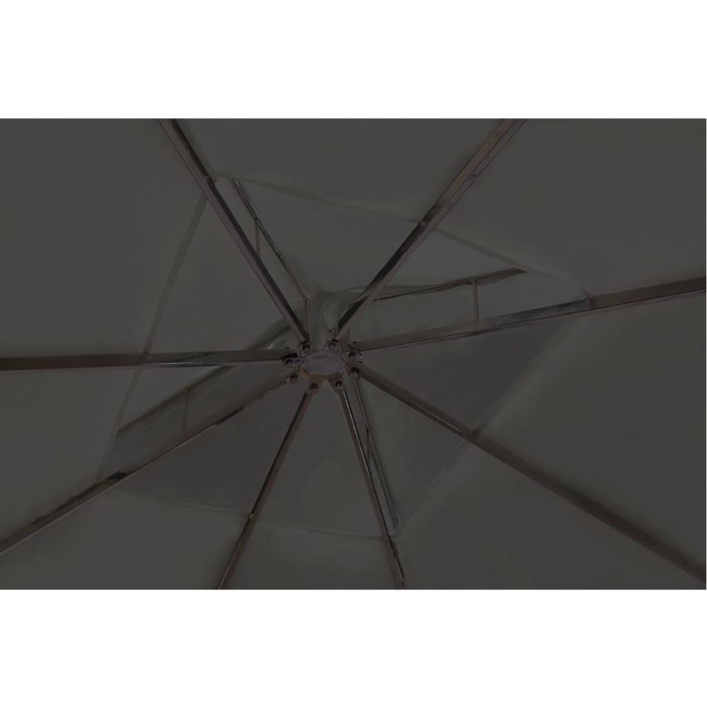 Paviljong med tak 3x4 m mørkegrå