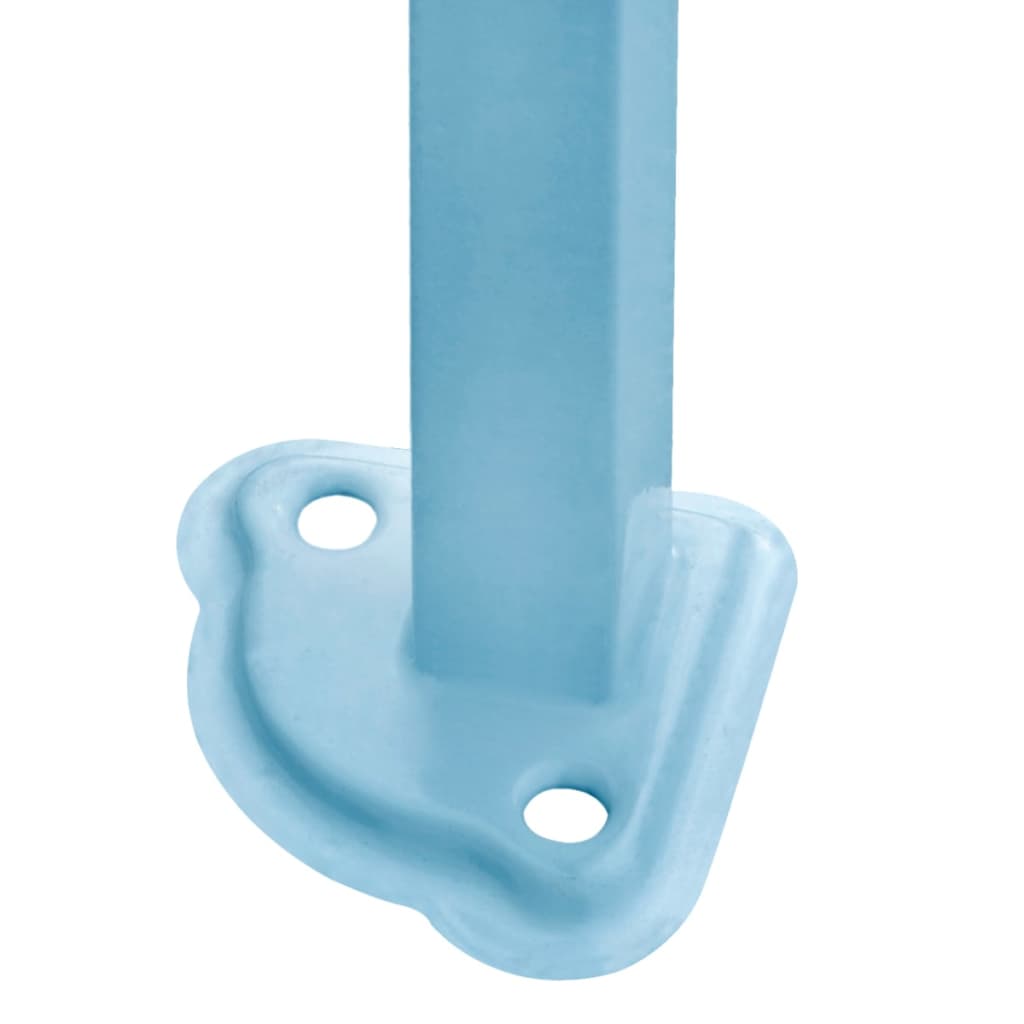 Sammenleggbart festtelt 3 x 6 m blå