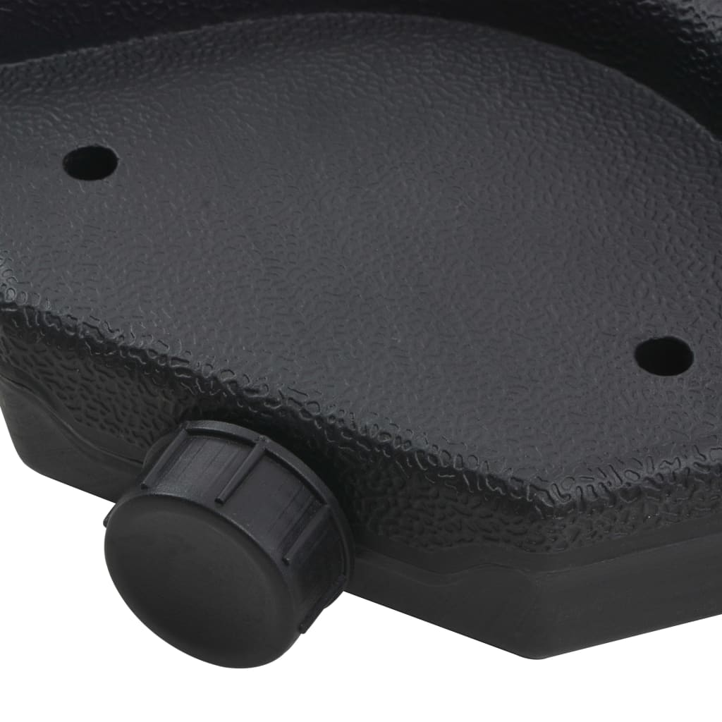 Bærbar Parasollfot sand / vannfylt 60 L