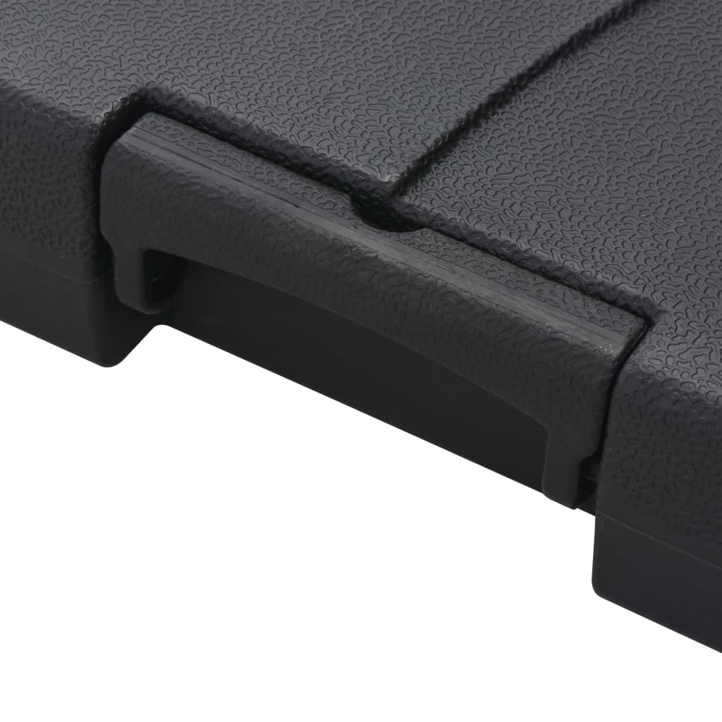 Bærbar Parasollfot sand / vannfylt 60 L