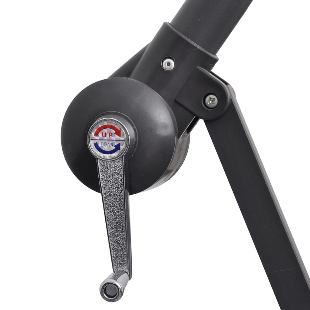 Hengende hageparasoll 3 m grønn