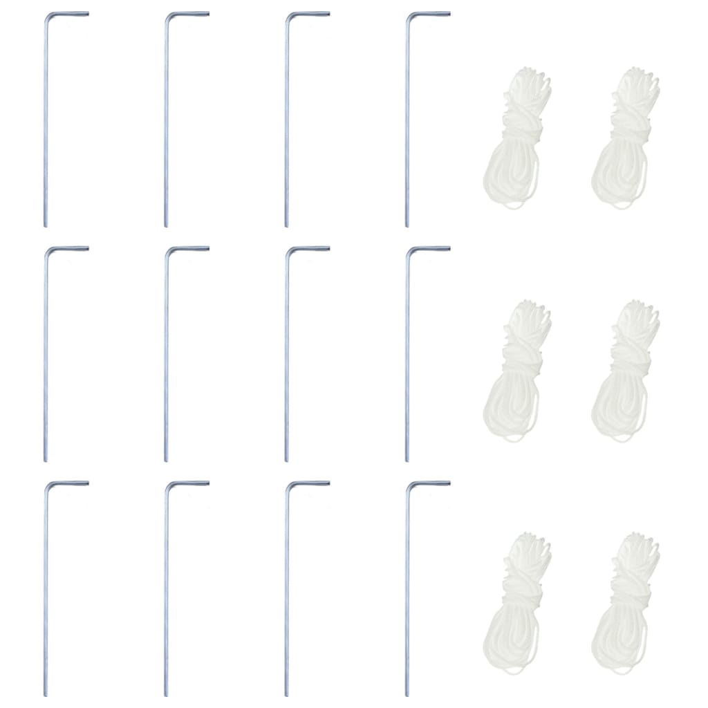 Popup partytelt sammenleggbart sekskantet grå 3,6x3,1 m