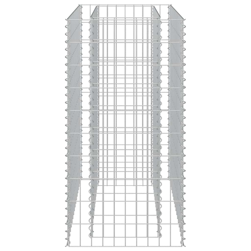 Gabion høybed galvanisert stål 90x50x100 cm