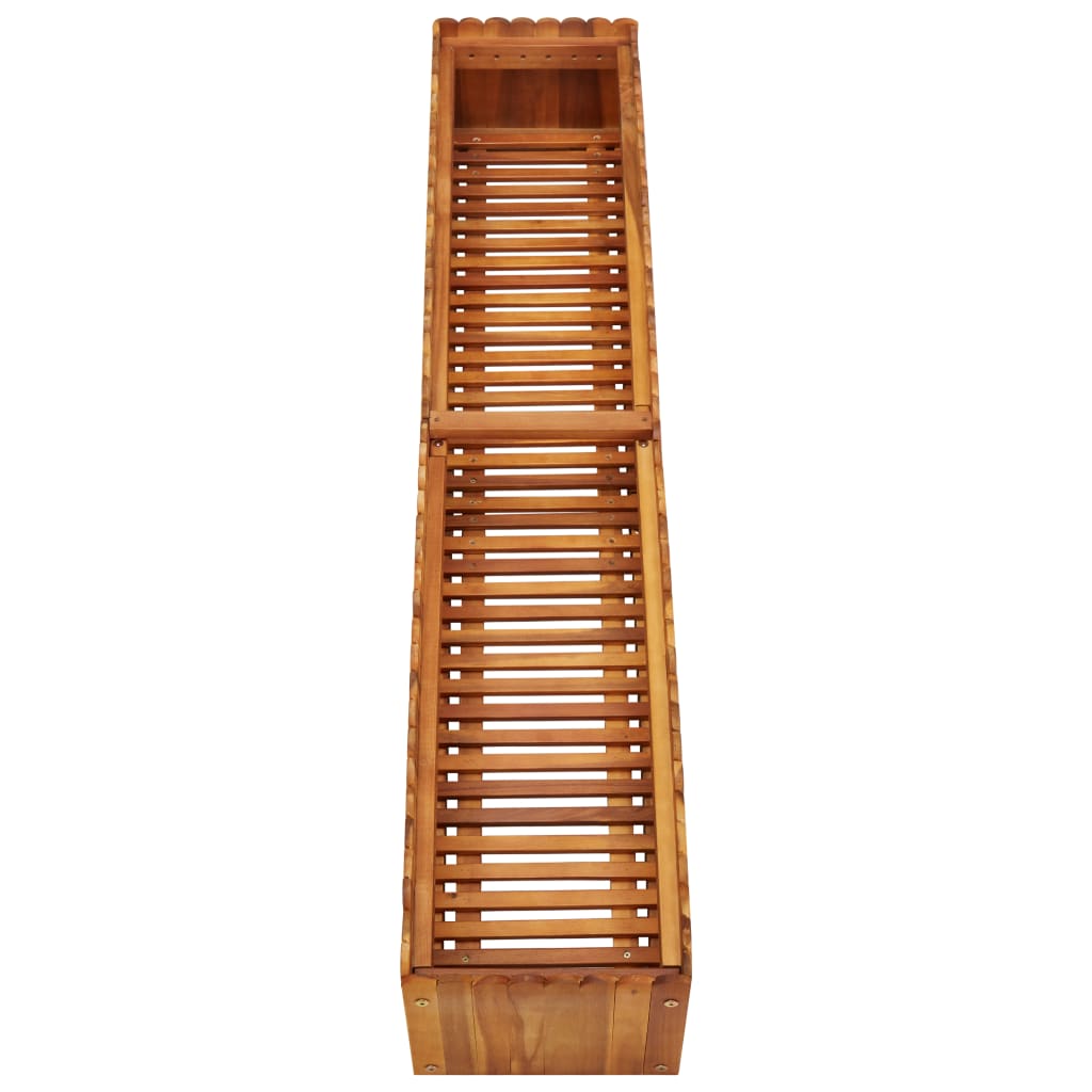 Høybed 150x30x25 cm heltre akasie