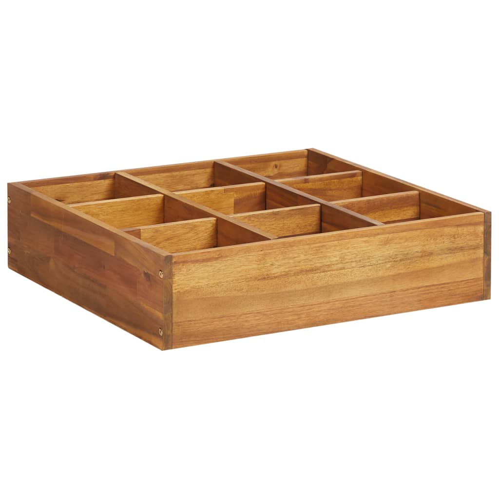 Høybed heltre akasie 60x60x15 cm