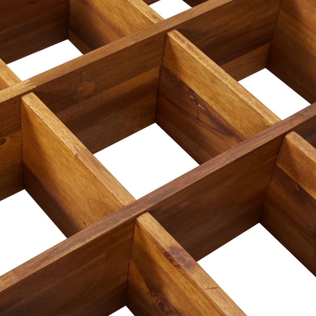 Høybed heltre akasie 60x60x15 cm