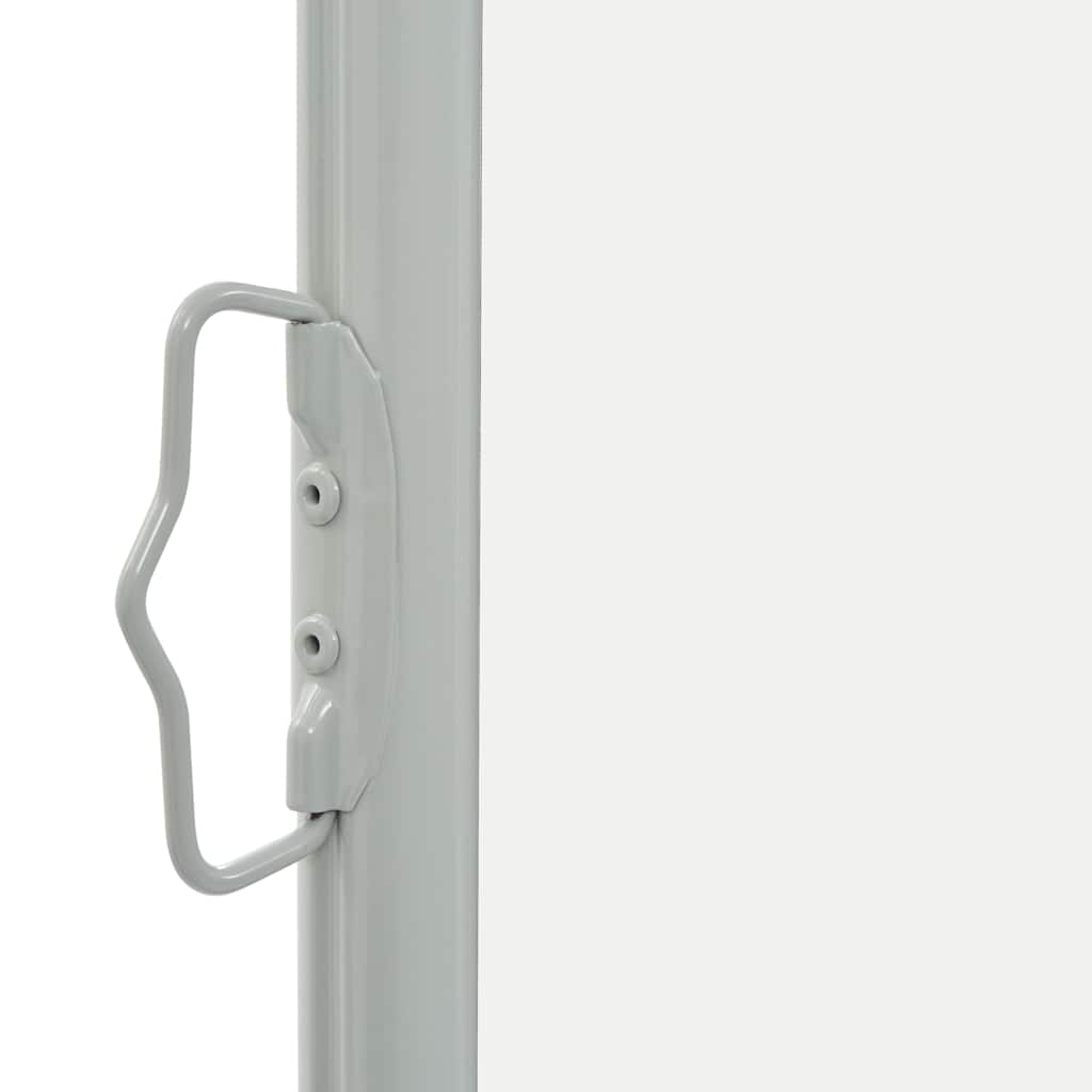 Uttrekkbar sidemarkise 60x300 cm kremhvit