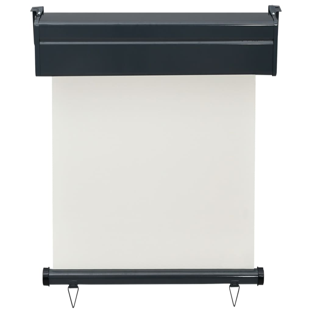 Sidemarkise for balkong 60x250 cm kremhvit