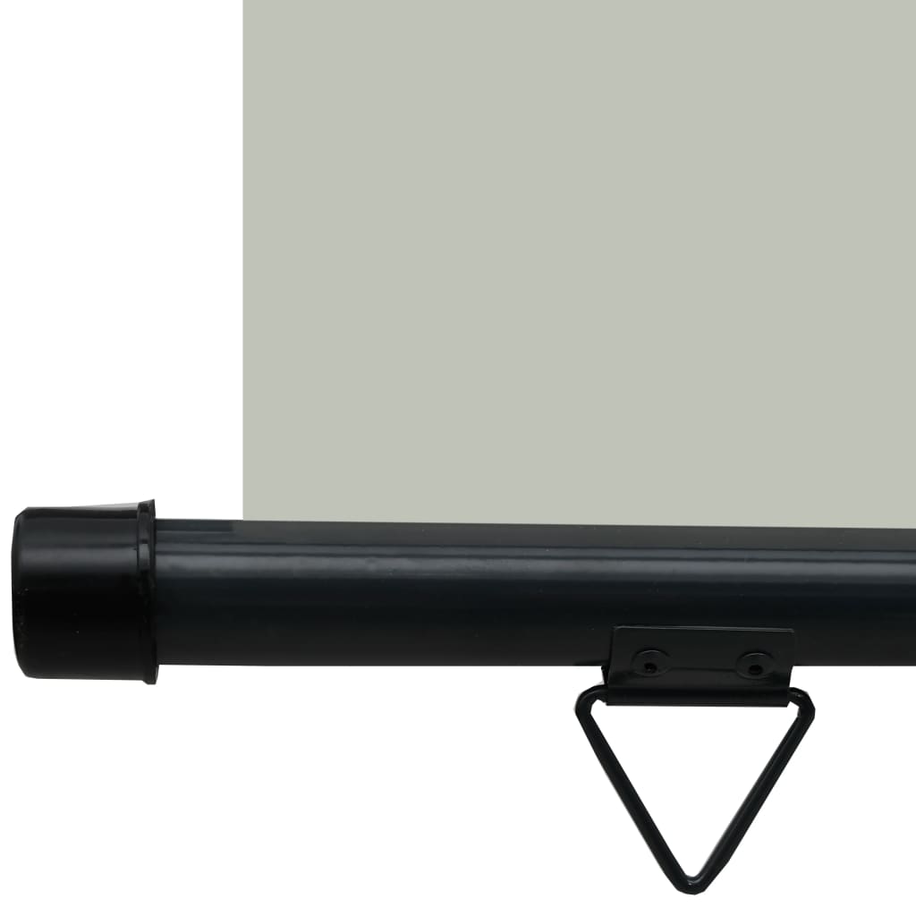 Sidemarkise for balkong 80x250 cm grå