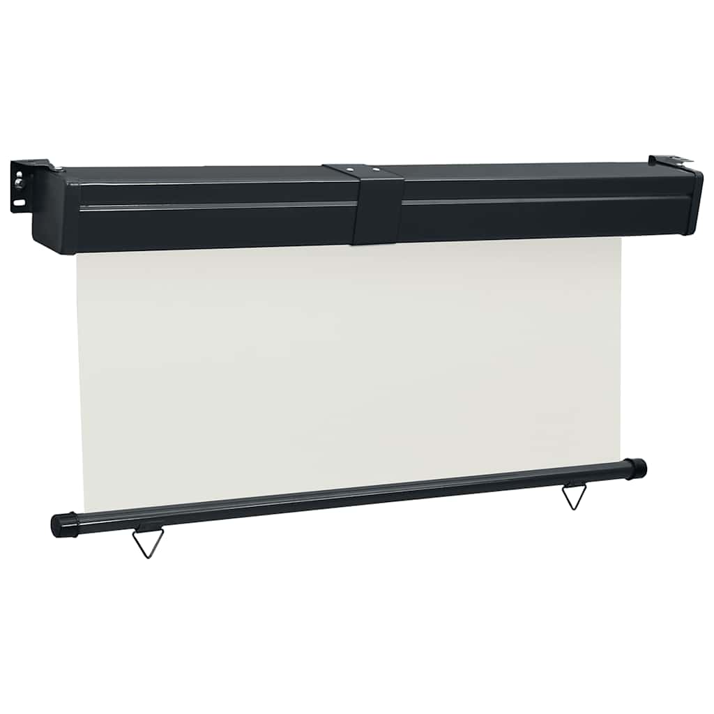 Sidemarkise for balkong 165x250 cm kremhvit