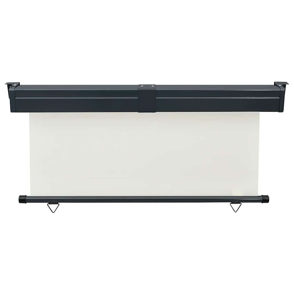 Sidemarkise for balkong 170x250 cm kremhvit