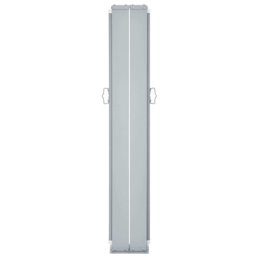 Uttrekkbar sidemarkise 100x600 cm rød