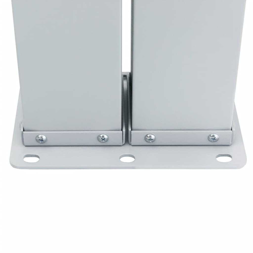 Uttrekkbar sidemarkise 120x600 cm antrasitt