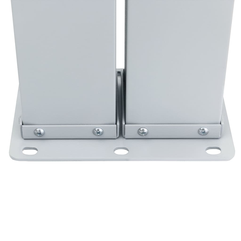 Uttrekkbar sidemarkise 140x600 cm kremhvit