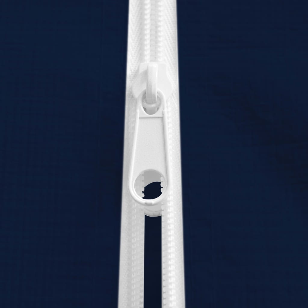 Profesjonelt festtelt med sidevegger 2x2 m blå 90 g/m²