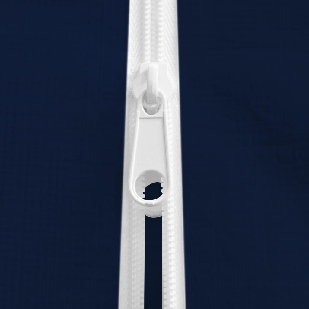 Profesjonelt festtelt med sidevegger 4x6 m blå 90 g/m²