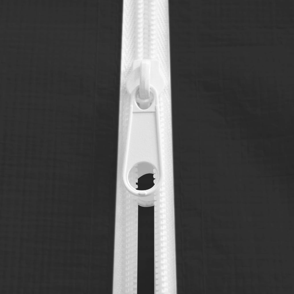 Profesjonelt festtelt med sidevegger 2,5x2,5m antrasitt 90 g/m²