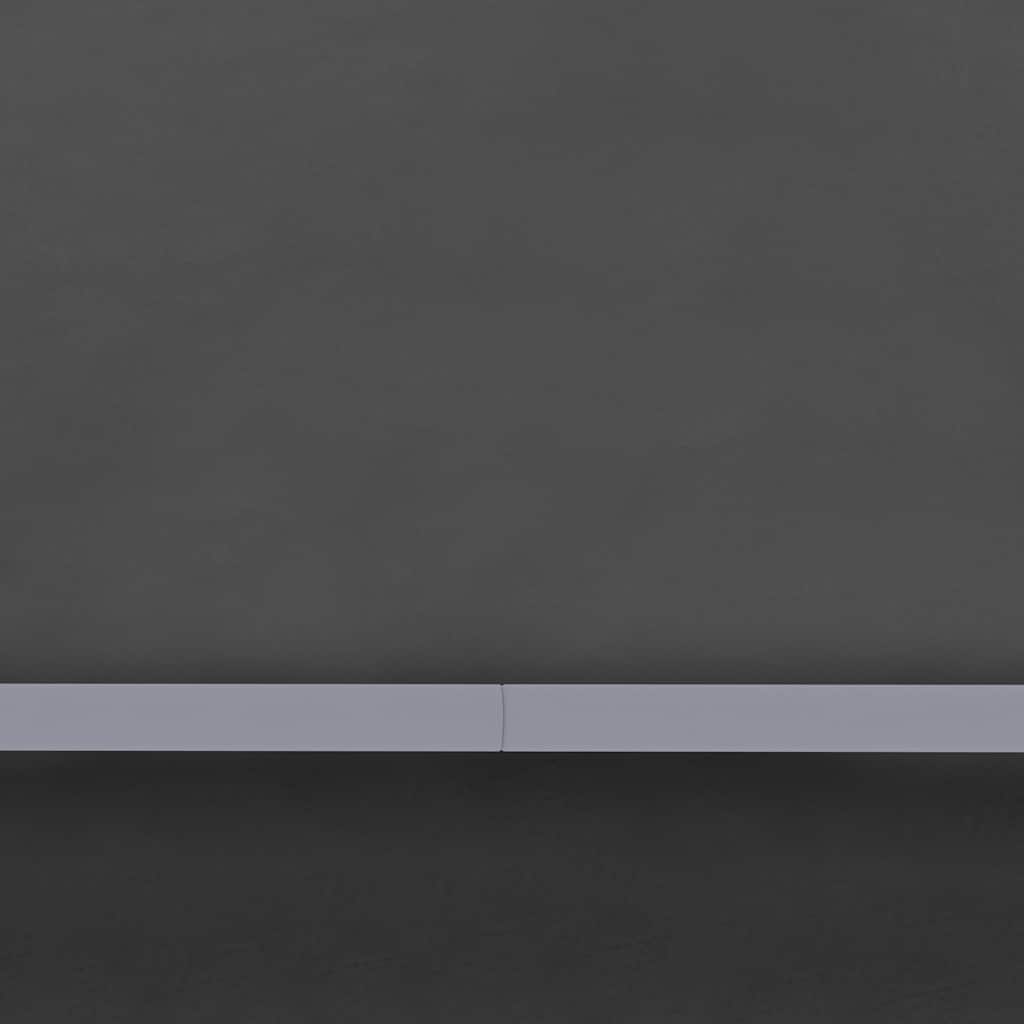 Profesjonelt festtelt med sidevegger 4x4 m antrasitt 90 g/m²