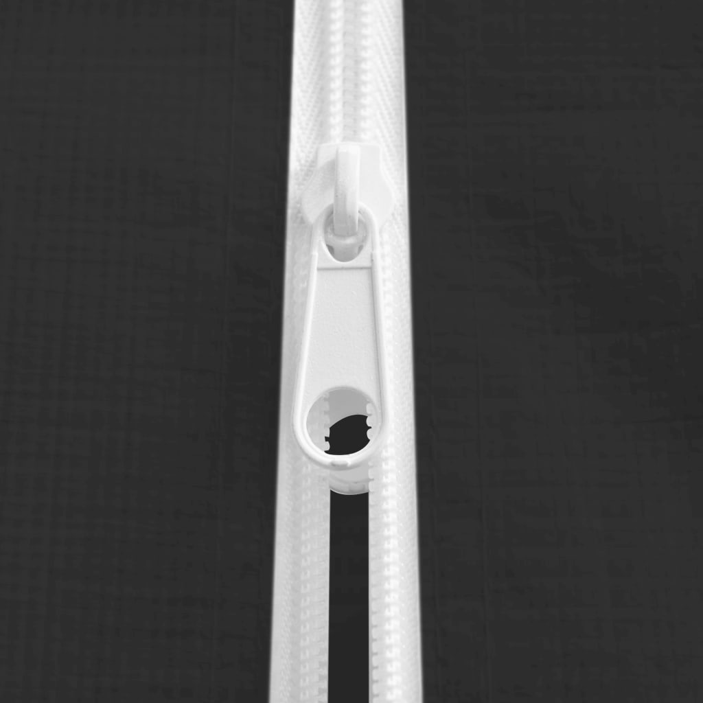 Profesjonelt festtelt med sidevegger 4x9 m antrasitt 90 g/m²