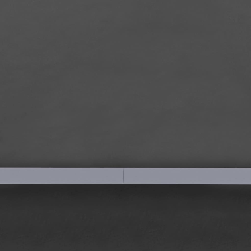 Profesjonelt festtelt med sidevegger 4x9 m antrasitt 90 g/m²